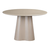 Salontafel Orion rond ø70 cm taupe MDF