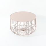 Coffee table Senna metal taupe