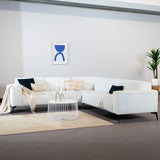 Coffee table Senna metal white
