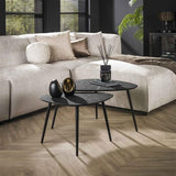 Coffee table Luna DH Interior Gray LxWxH 83x13x12 Gray Ambient photo diagonal front view