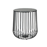 Coffee table Tygo black metal