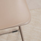Scandinavian Barstool Ellen taupe 76 cm - image 7