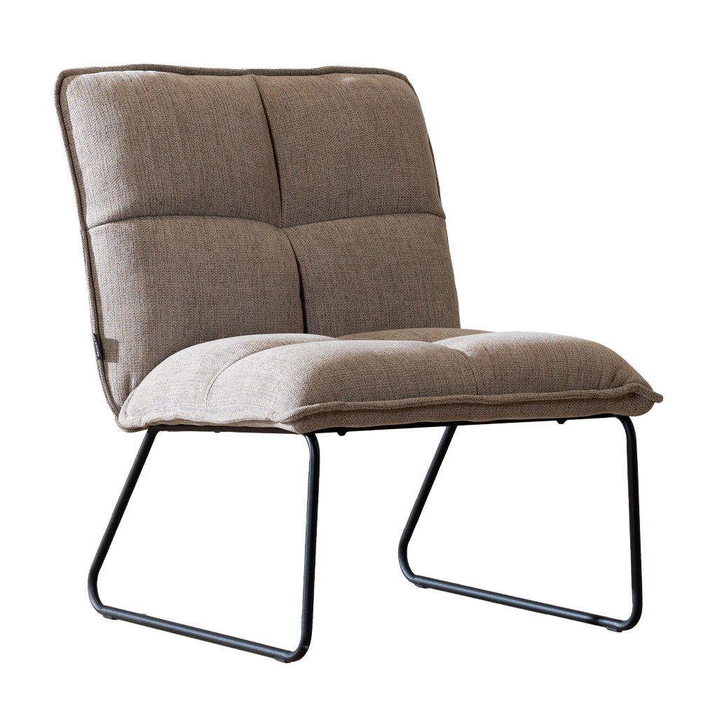 Scandinavian armchair Joran taupe - image 2