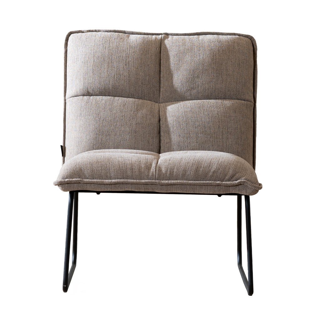 Scandinavian armchair Joran taupe - image 3