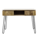 Dressing table Maria DH Interior Mango LxWxH 116x47x29 Mango wood White photo front view