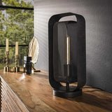 Table lamp Jeff DH Interior Black LxWxH 48x26x23 Metal Atmospheric photo diagonal front view
