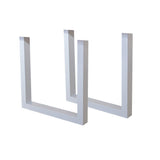 Frame U White Dimehouse White LxWxH 78x74x29 Metal White photo diagonal front view