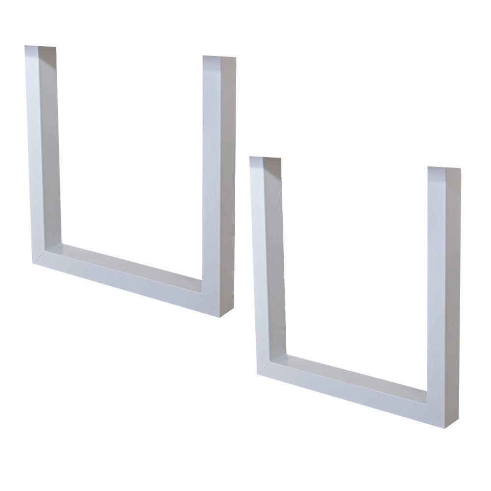 Frame U White Dimehouse White LxWxH 78x74x29 Metal White photo diagonal front view