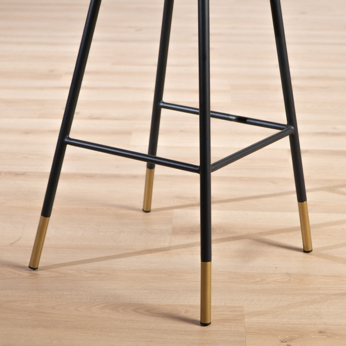 Velvet bar stool Mikky pink 65-78 cm, 46 cm wide