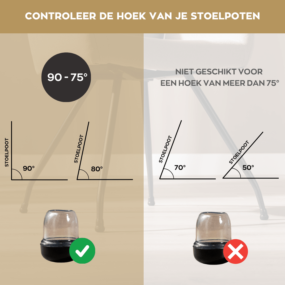 Floor protector - Carpet M - round transparent 14-19 Transparant