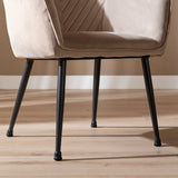 Floor protector felt - round black 19-25 Zwart