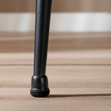 Floor protector felt - round black 19-25 Zwart