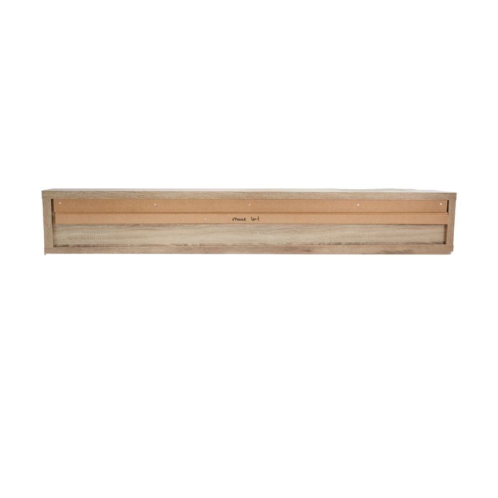 TV Furniture Bernie Black Dimehouse Black LxWxH 146x36x31 Melamine White photo detail